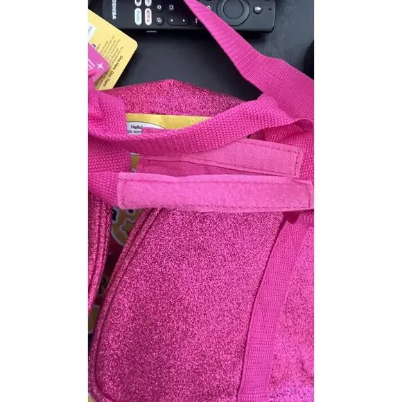 Bixbee Kids' Sparkalicious Bling Dance/Sports/Gymnastic Raspberry Lrg Duffle Bag - Picture 14 of 16